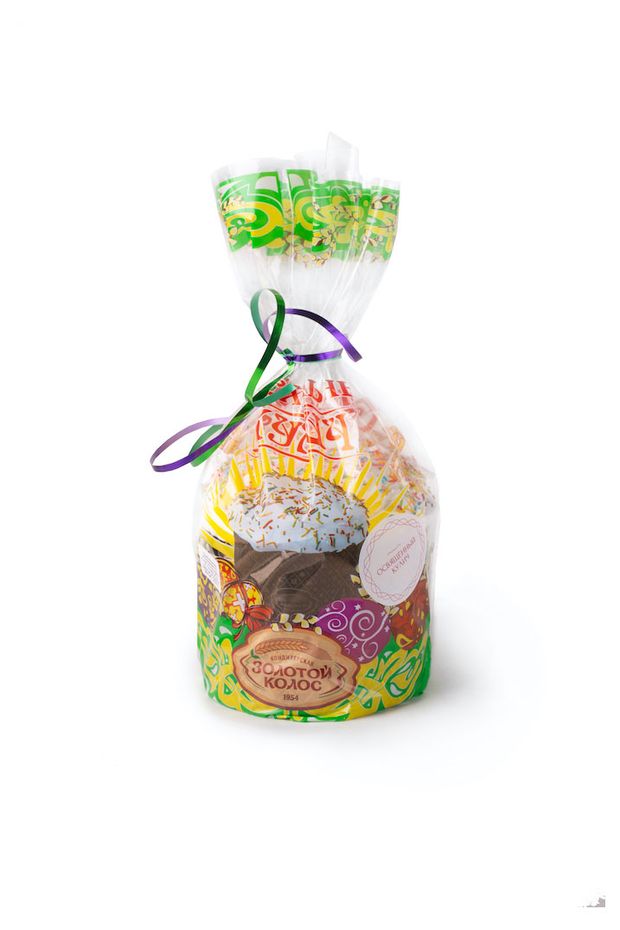 

Кулич Золотой колос пасхальный 500 г