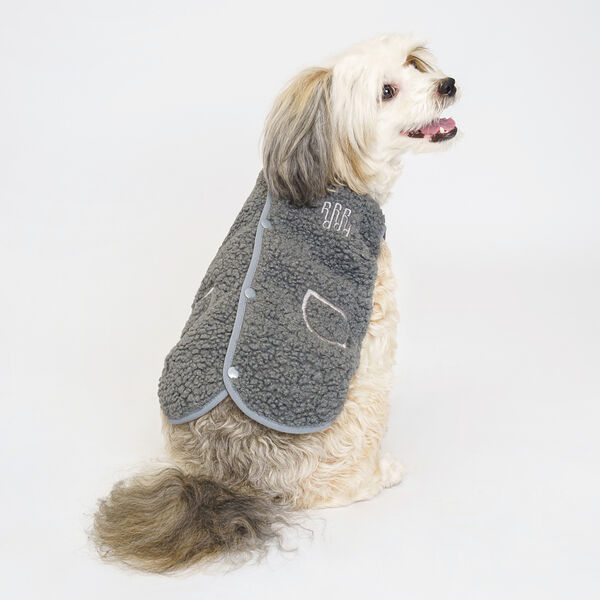 Жилет-пальто для собак Rurri графитовый XL