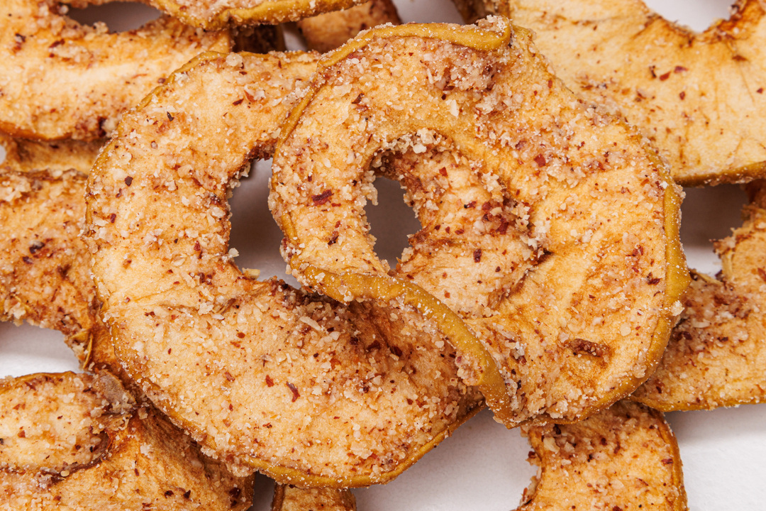 

Чипсы ВкусВилл яблочные с фундуком 35 г