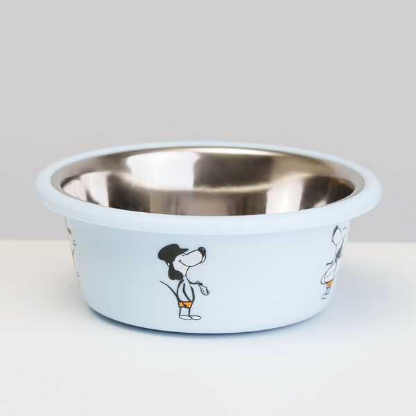 Миска Petmax Vacation Mood 400 мл сиреневая