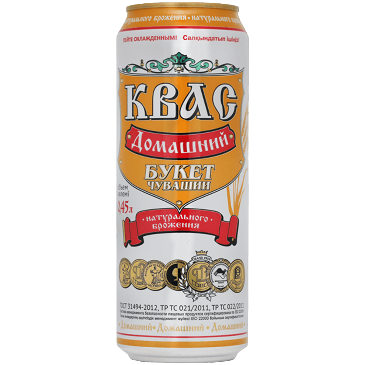 

Квас Букет Чувашии Домашний 450 мл