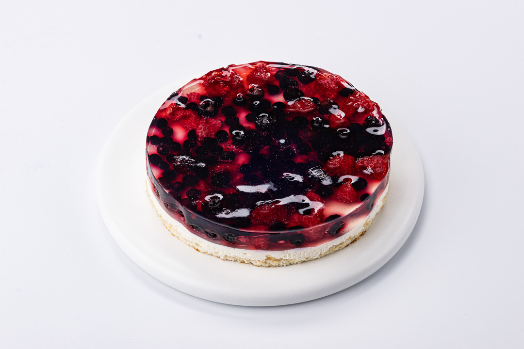 

Торт ВкусВилл Бонфуа с лесными ягодами и крем-чиз 600 г