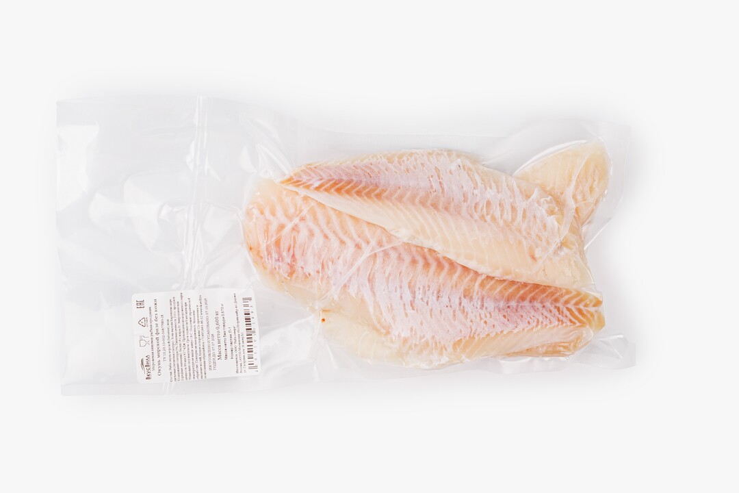 

Окунь филе без кожи замороженный 600 г