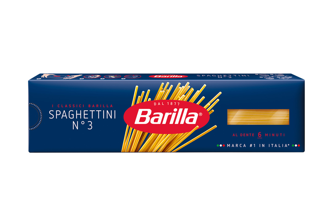 

Макаронные изделия Barilla Spaghettini n.3 из твёрдых сортов пшеницы, 450 г