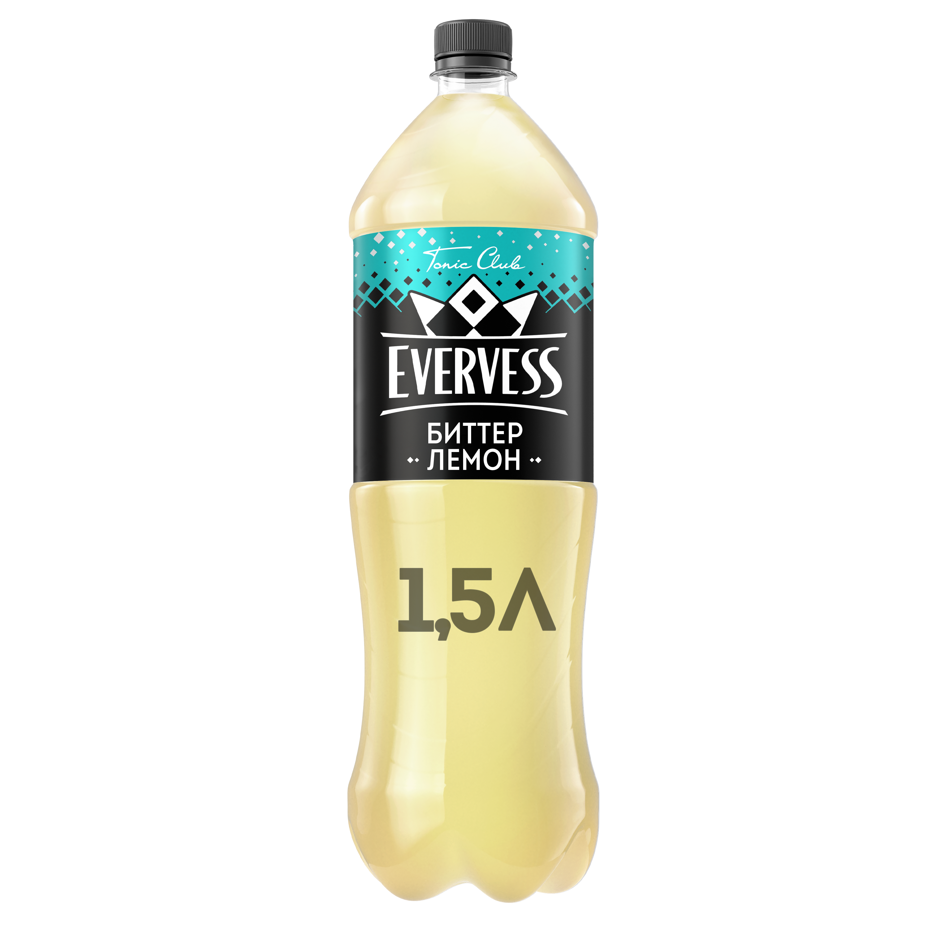 

Газированный напиток Evervess Биттер Лемон сильногазированный 1.5 л