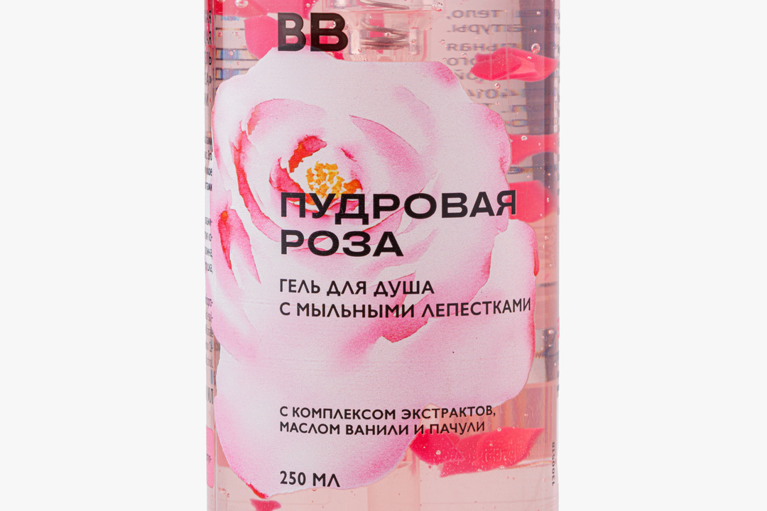 

Гель для душа ВкусВилл Пудровая роза с мыльными лепестками 250 мл