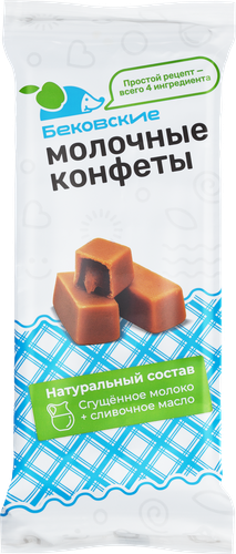 

Конфеты Бековские сладости молочные 350 г