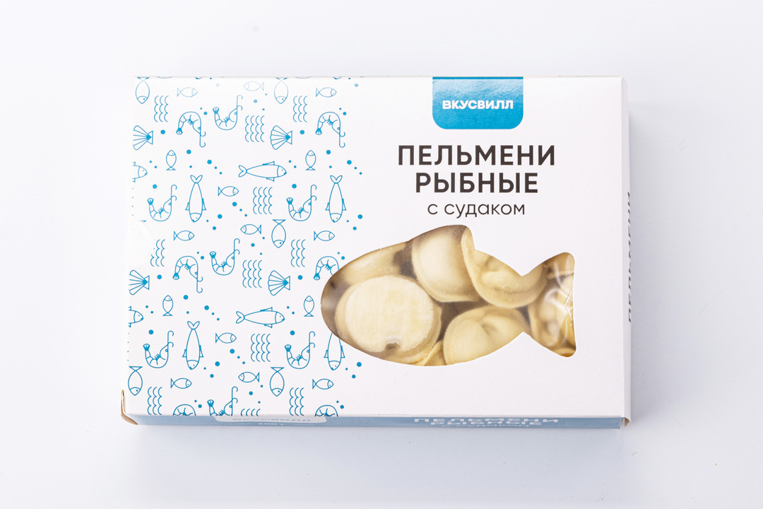 

Пельмени ВкусВилл с судаком замороженные 500 г