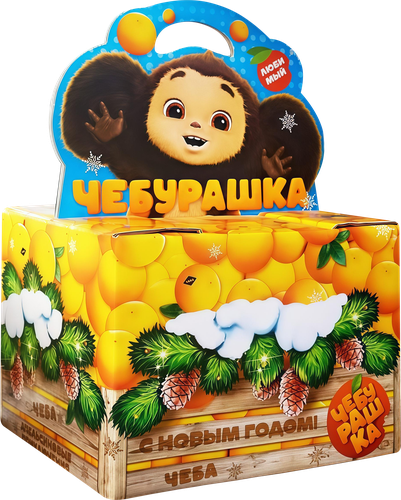 

Новогодний подарок Гифтлэнд №180 Чебурашка 700 г