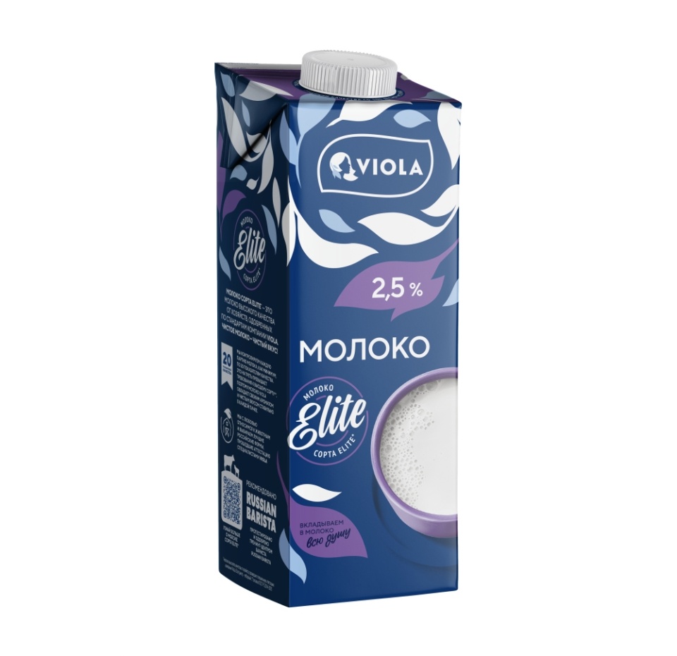 

Молоко Viola питьевое ультрапастеризованное 2.5% 973 мл