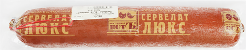 

Колбаса полукопченая Естъ Сервелат Люкс весовая