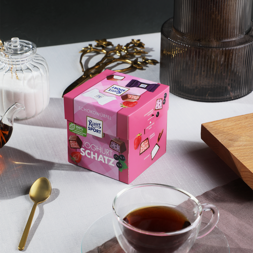 

Набор конфет Ritter Sport Сокровище йогурта (Joghurt schatz) c йогуртовой начинкой 176 г