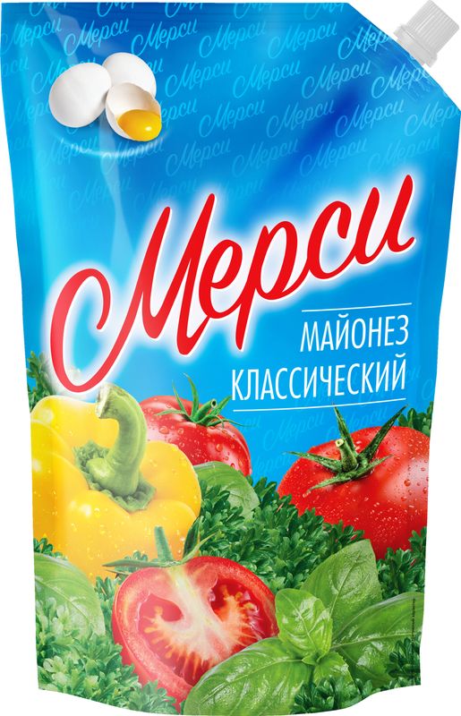 

Майонез Мерси Провансаль классический 50.5% 730 мл