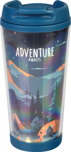 

Термокружка ACTIWELL 450мл, с двойными стенками, Арт WL001-1