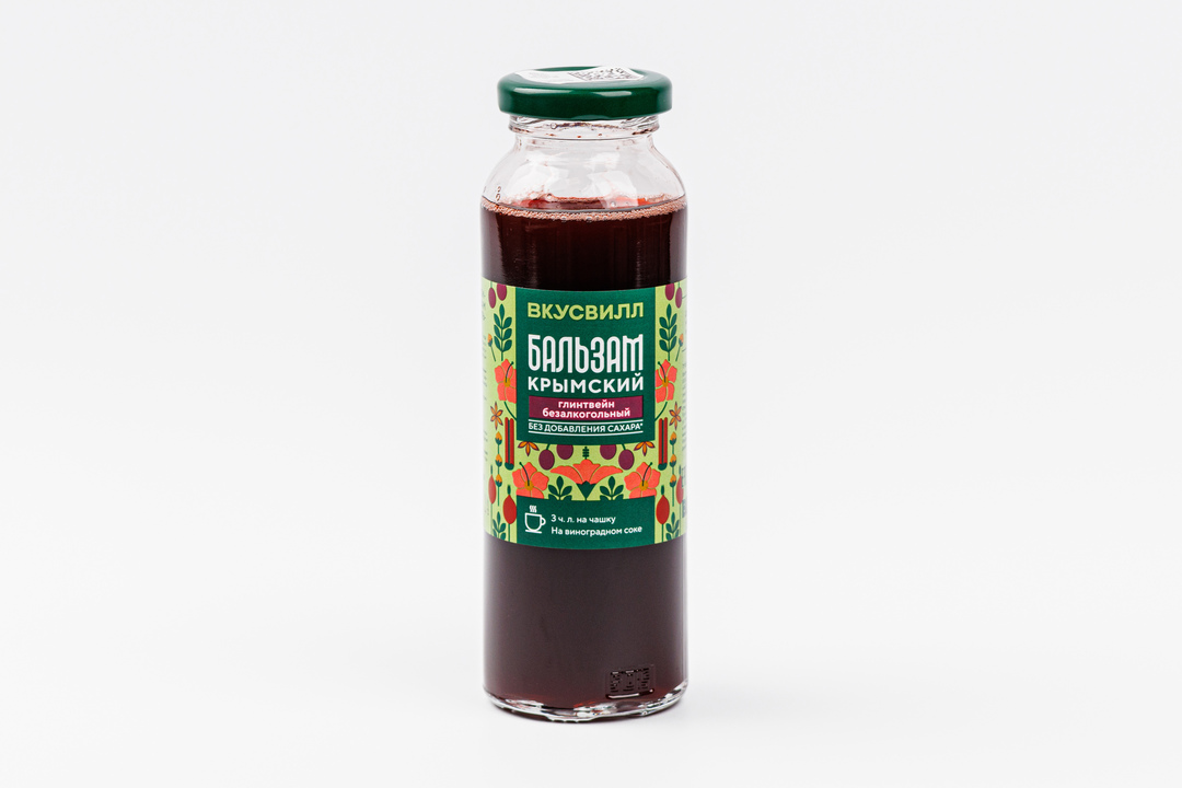 

Бальзам крымский ВкусВилл Глинтвейн 250 мл