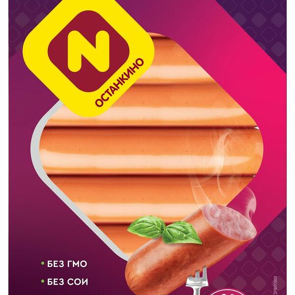 Сосиски Останкино Рубленые 360 г