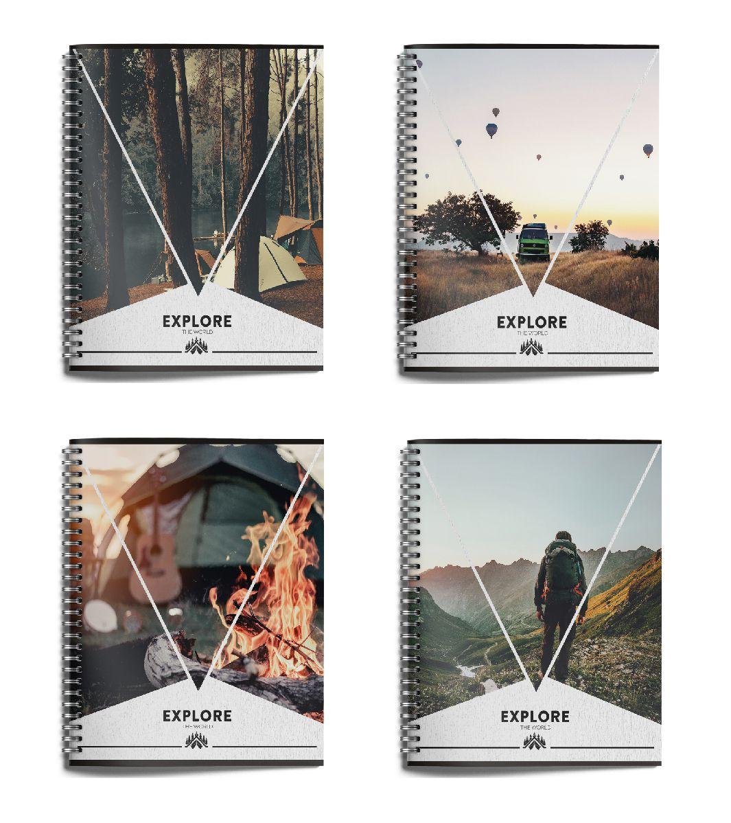 

Тетрадь Schoolformat Путешествия А5 96 листов в клетку 1 шт. дизайн в ассортименте