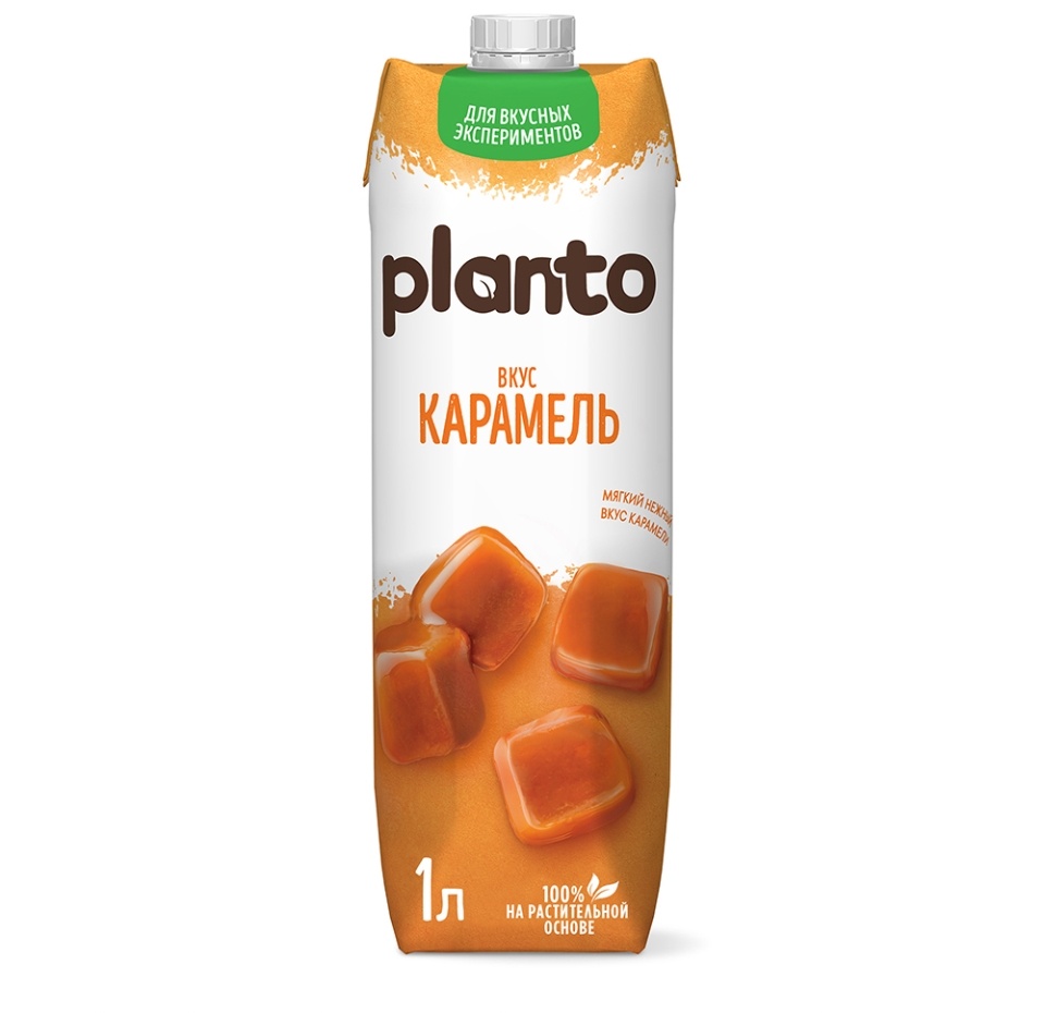 

Напиток Planto Barista с миндалем со вкусом карамели соевый ультрапастеризованный 1 л