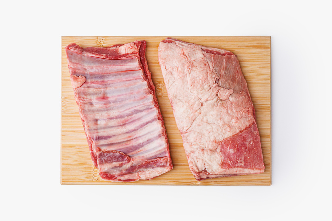 

Баранина ребра охлажденные вес