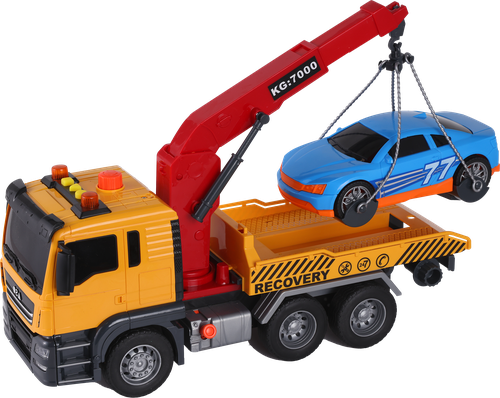 

Игрушка BIGGA Автокран/Эвакуатор, со световыми и звуковыми эффектами, Арт. 666-51T/666-55T