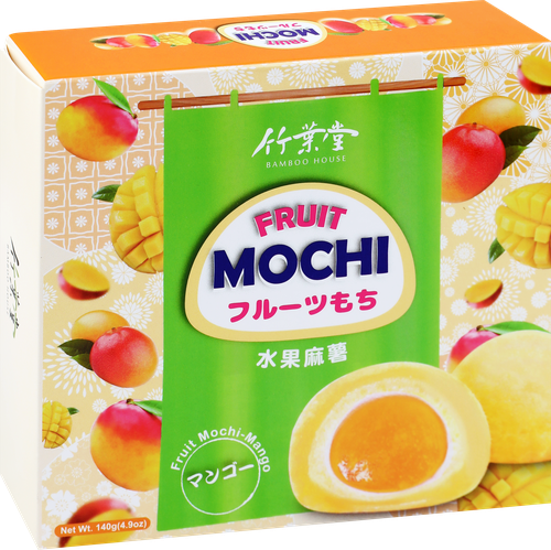 

Моти Bamboo House японское рисовое пирожное Манго 140 г