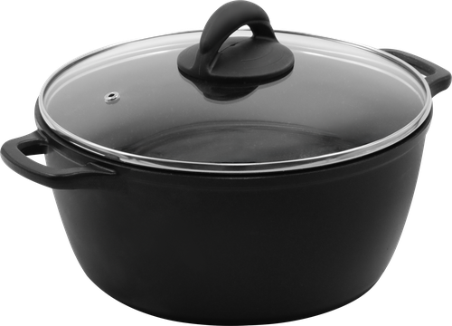 

Кастрюля Hopps Кухня шеф-поваров (Chefs Cuisine) литая со стеклянной крышкой 4 л