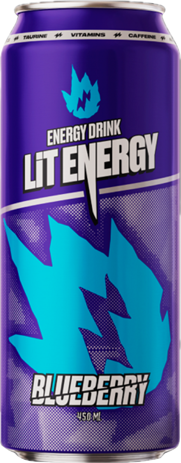 

Напиток энергетический Lit Energy Blueberry газированный 450 мл