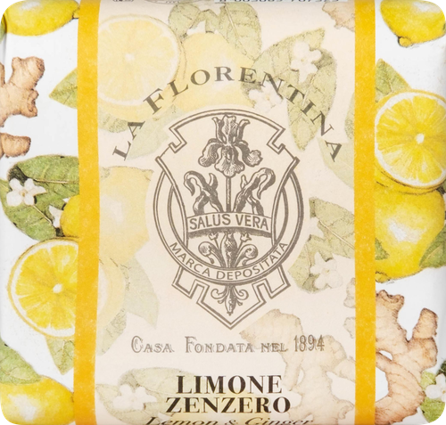 

Мыло твердое La Florentina Lemon&Ginger лимон и имбирь 106 г