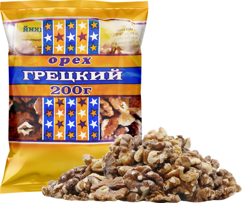 

Грецкий орех Звездочки 200 г