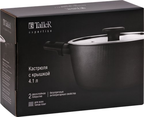 

Кастрюля TalleR Expertise 4.1 л