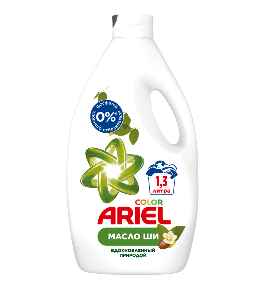 

Гель для стирки Ariel Color аромат масло ши 1.3 л