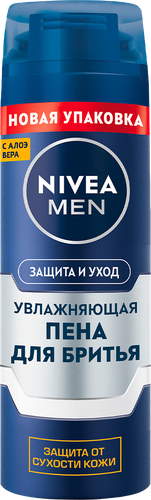

Пена для бритья Nivea Men увлажняющая Защита и уход 200 мл