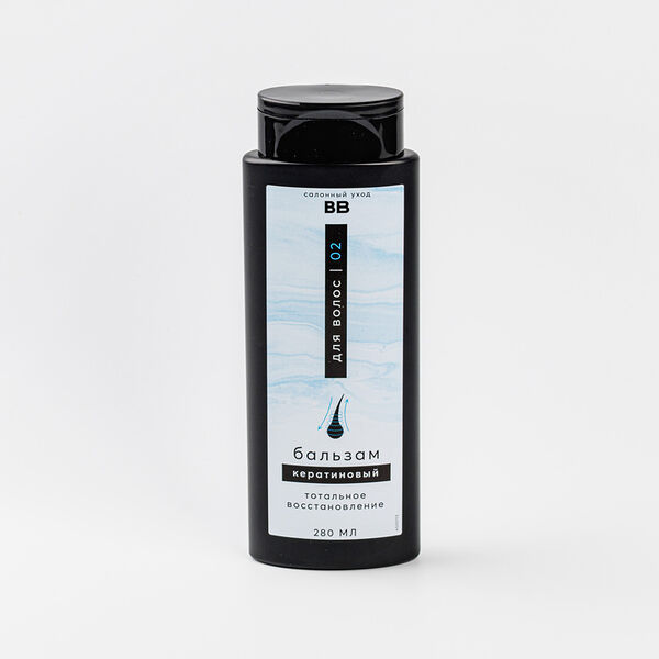 Бальзам для волос кератиновый Тотальное восстановление 
