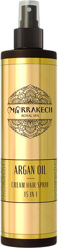 Крем спрей для волос Marrakech Royal Spa 15 в 1 Argan Oil 250 мл