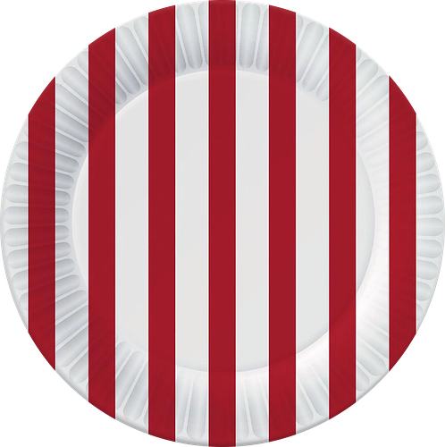 Тарелки бумажные ND Play Карусель 18 см 6 шт