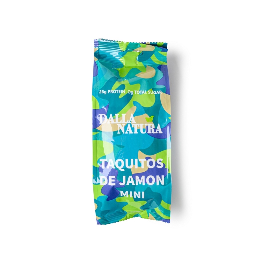 

Снэки Dalla Natura Taquitos de Jamon mini сыровяленые из свинины 28 г