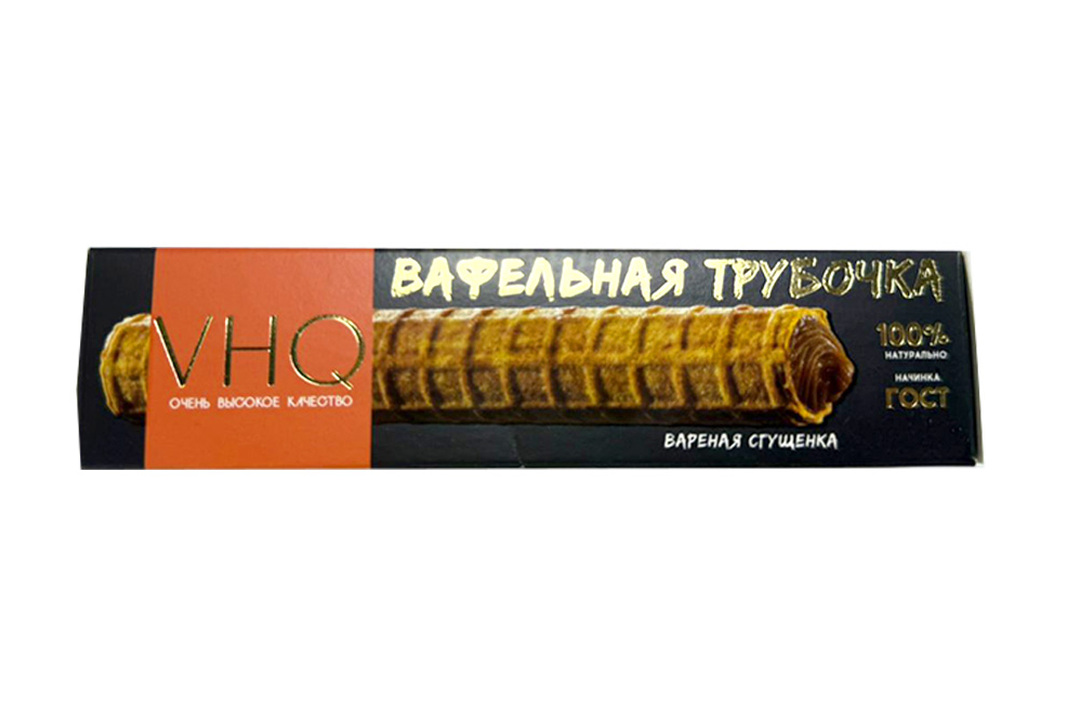 

Трубочка вафельная VHQ с вареной сгущенкой 16.4% 35 г