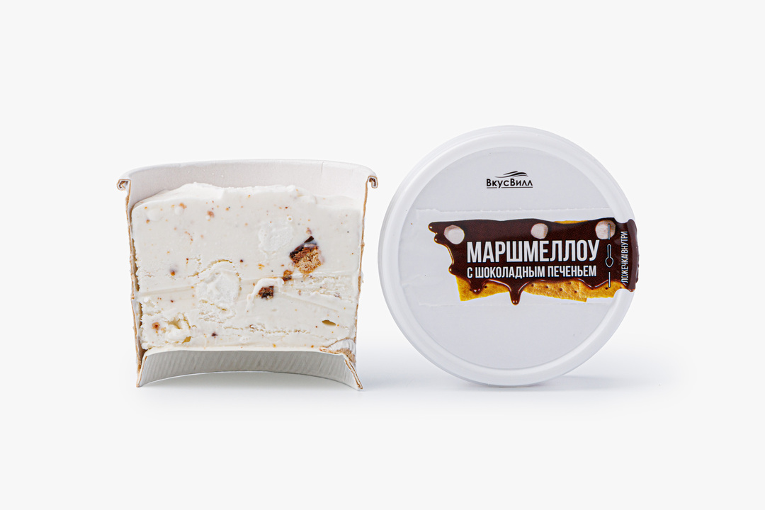 

Мороженое Маршмеллоу с шоколадным печеньем 85 г
