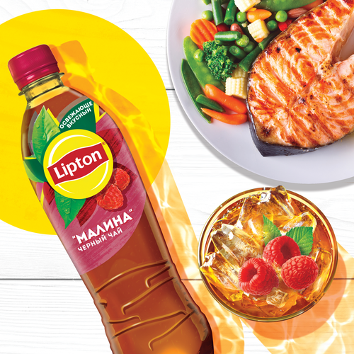 

Холодный чай Lipton Малина ПЭТ 0.5 л