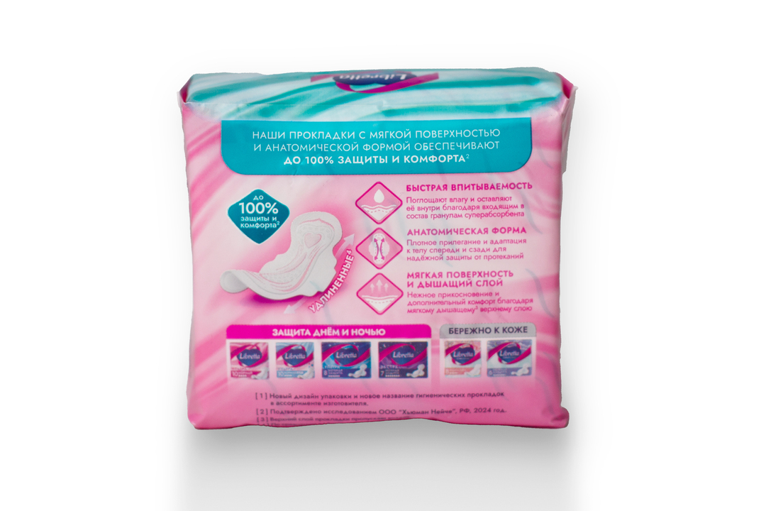 

Прокладки Libretta Ультра Супер мягкая поверхность 8 шт.