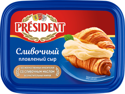 

Сыр плавленый President Сливочный 45% 400 г