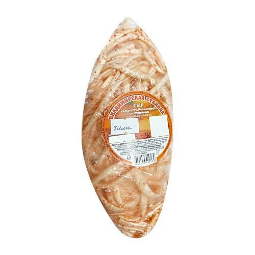 Сыр Владимирская станица Спагетти Кубанские с чили 45% весовой