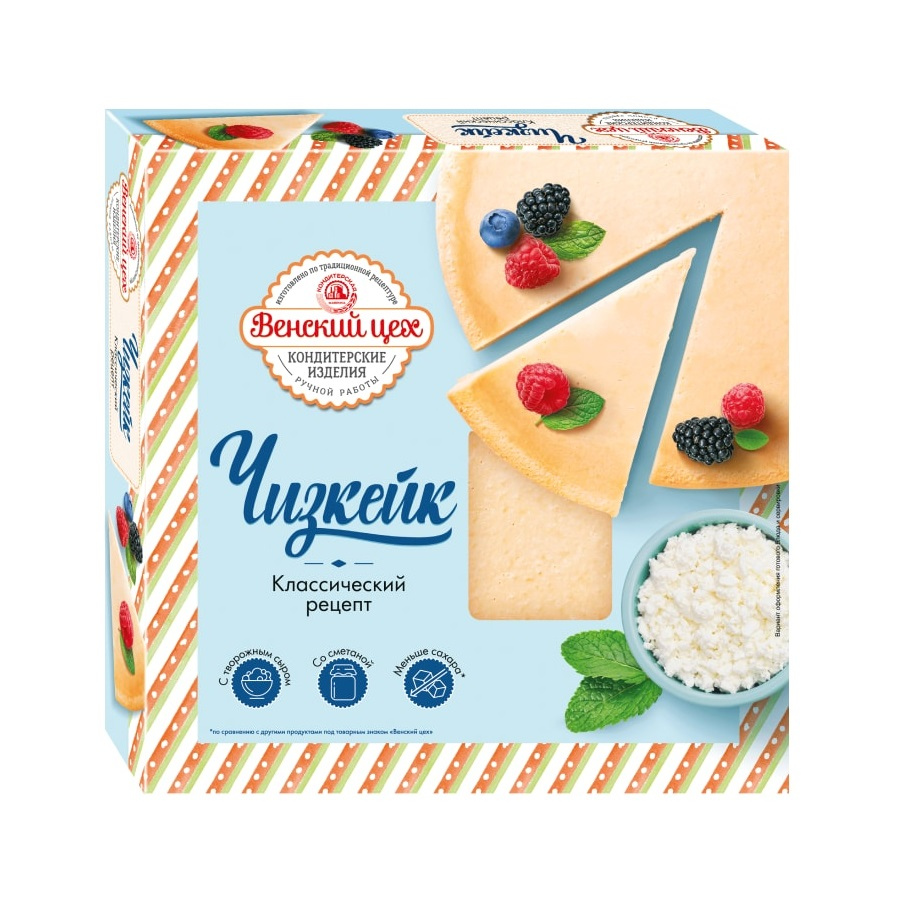 

Торт Венский цех Чизкейк 370 г