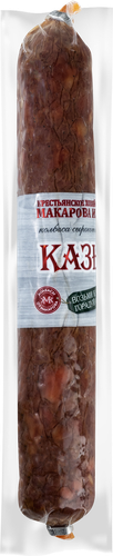 

Колбаса казы Крестьянское Хозяйство Макарова И.М. сухая сырокопченая вес