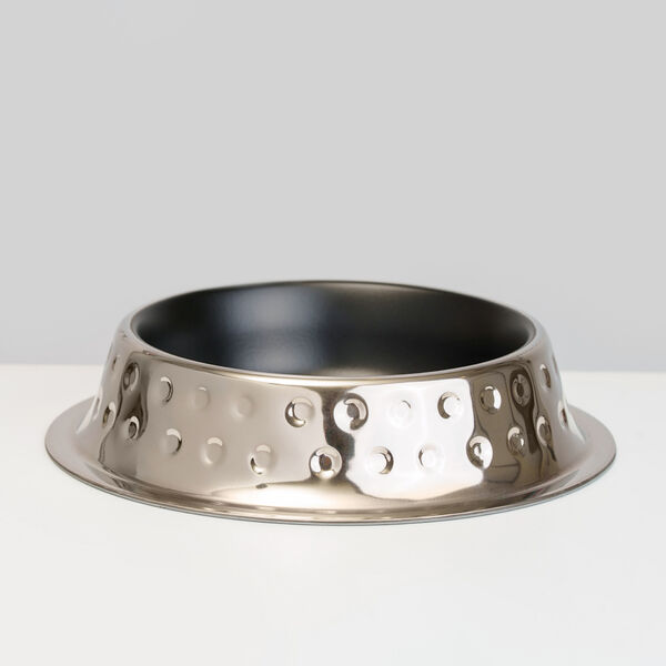 Миска Rurri Colorfill candy, 400 мл, черная