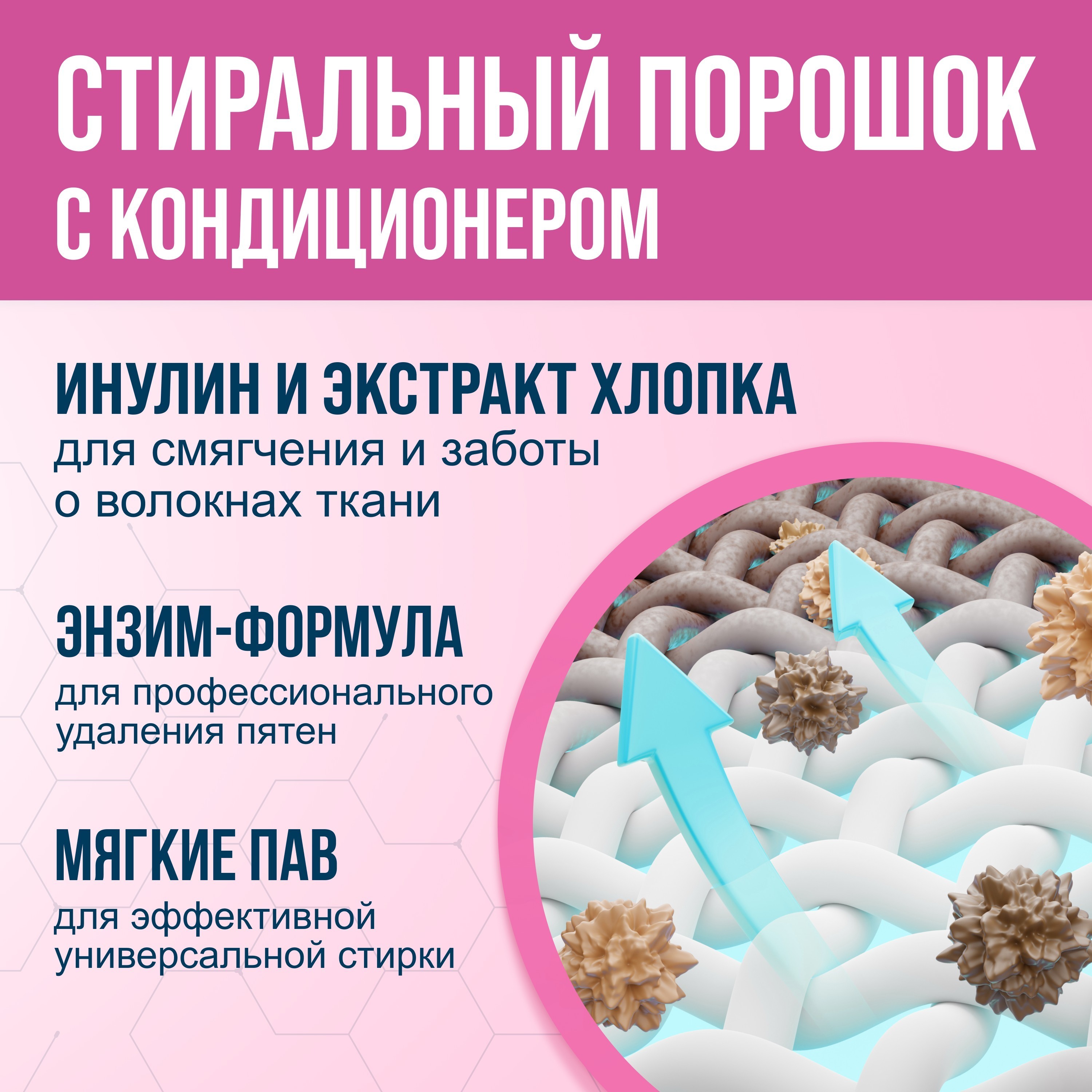 

Стиральный порошок Ottaku Bio-Complex концентрированный универсальный с кондиционером 900 г