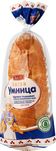 

Батон Касес Умница в нарезке 330 г