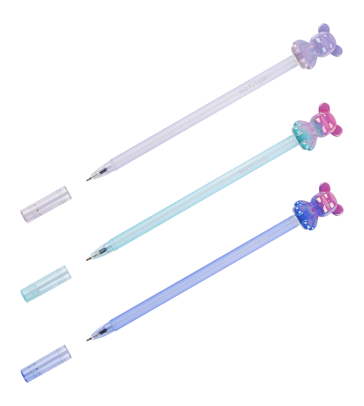 

Ручка шариковая Meshu Сool Bear синяя, 0.7 мм, цвет корпуса в ассортименте