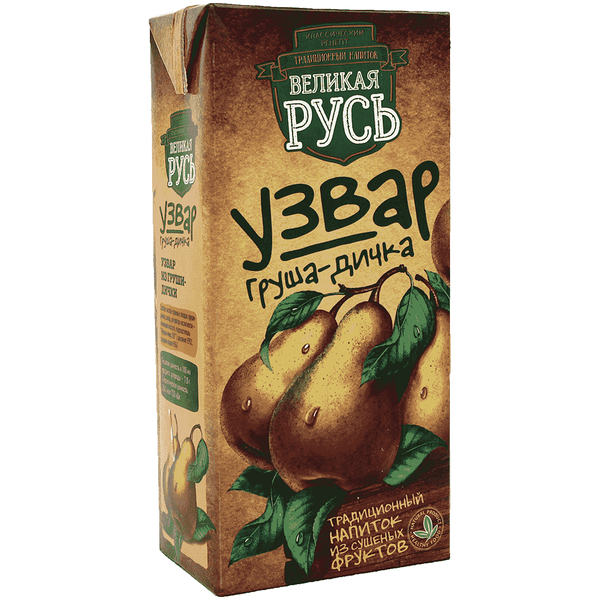Узвар Великая Русь груша-дичка 1 л