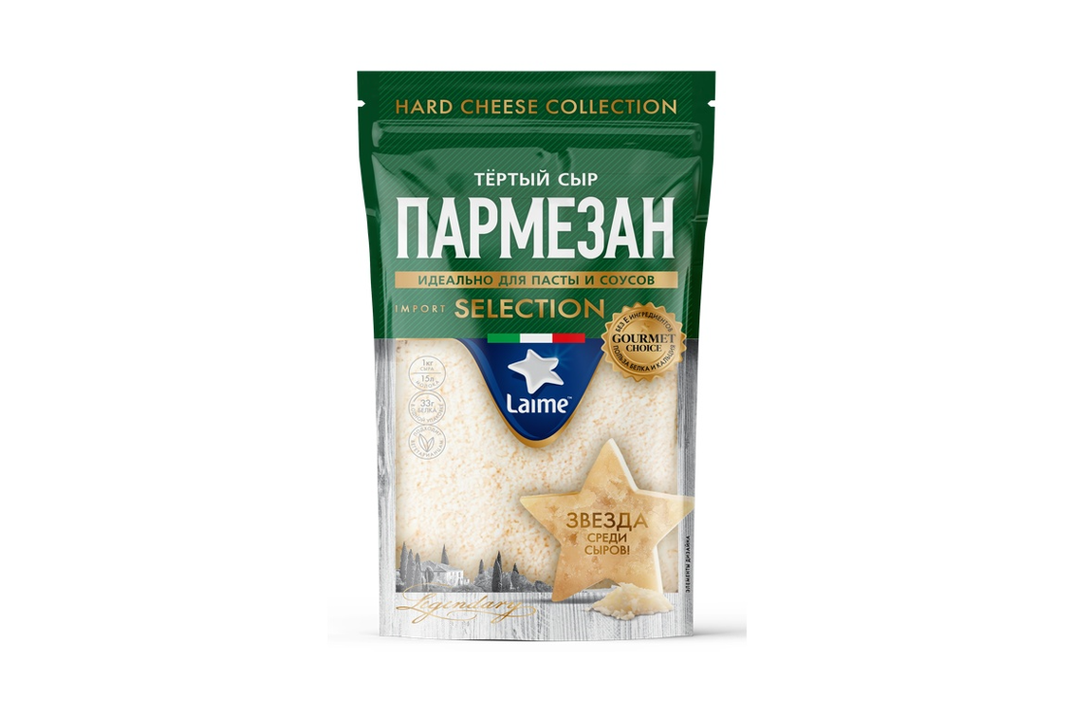 

Сыр Laime Пармезан 40% тертый 100 г